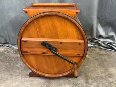 Antique Table Top Butter Churn