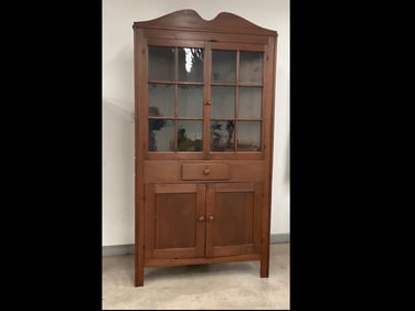 Late 1800's Corner Cabinet