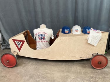 1960's Pulaski County VA Soapbox Car & Memorabilia