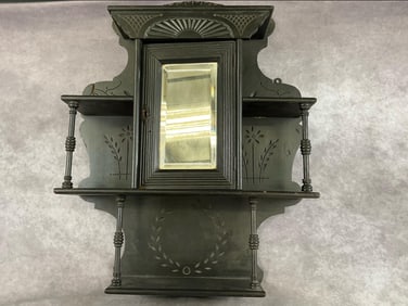Eastlake Victorian Wall Cabinet