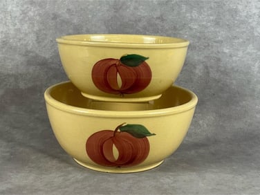 1950's McCoy Apple Bowls