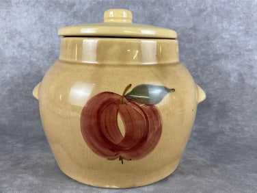 1950's McCoy Apple Bean Pot