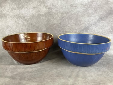 Stoneware Picket Fence Bowls