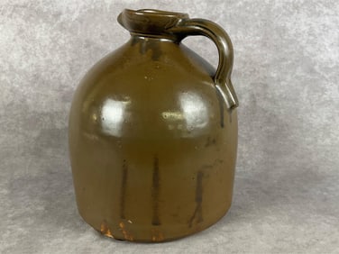 Salt Glazed Stoneware Pitcher