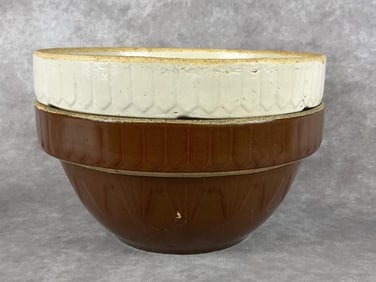 Stoneware Picket Fence Bowls