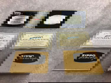 1950's Zippo Pocket Knives