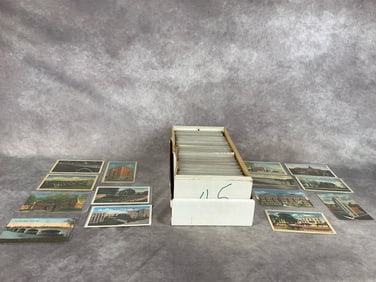 Lot of Approximately 700 Postcards