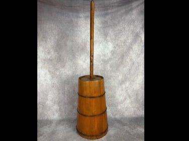 Wooden Butter Churn