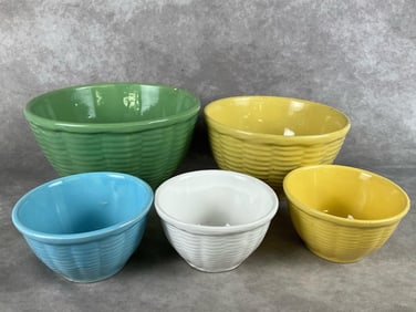 Watt & JC Stonewear Bowls