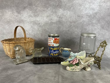 1920's Glass Candy Containers & More