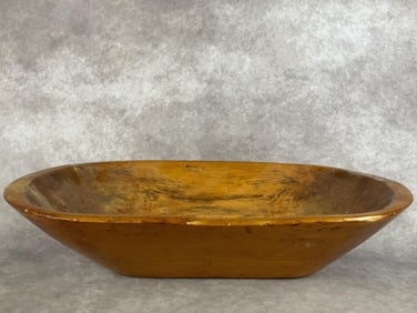 Large Oak Dough Bowl