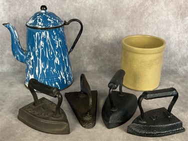 Sad Irons & More