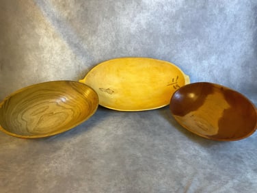 Turned Wooden Bowls