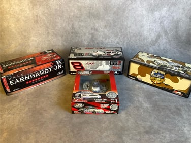 Die-cast NASCARs