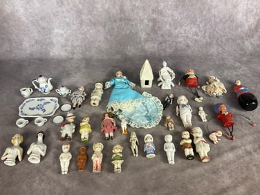 German and Japanese Porcelain Dolls