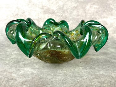 Murano Handblown Candy Dish