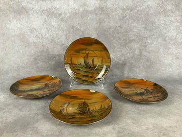 Abino Ware Buffalo Pottery Plates