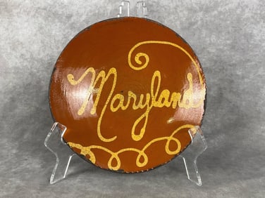 American Redware Maryland Bowl