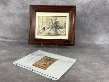 Walter Biggs Sketch - Montgomery County, VA