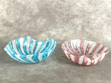 Murano Italy Hand Blown Bowls