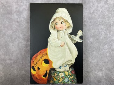 Ellen Clapsaddle Halloween Postcard