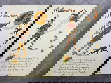 Nash Halloween Postcards
