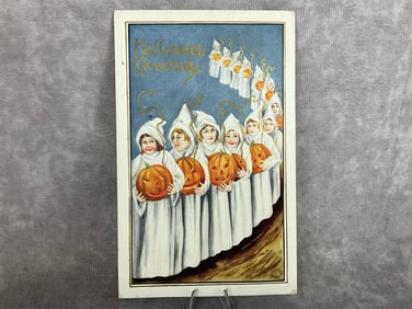 Whitney Made Halloween Postcard