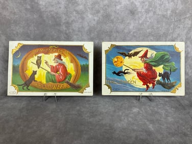 WM Taggart Halloween Postcards