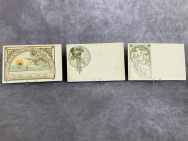 Alphonse Mucha Postcards