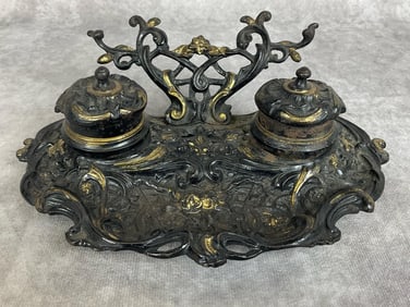 Art Nouveau Inkwell