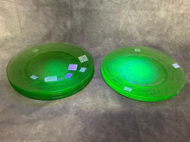 Uranium Glass Plates