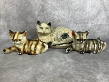 Carnival Chalkware Cats