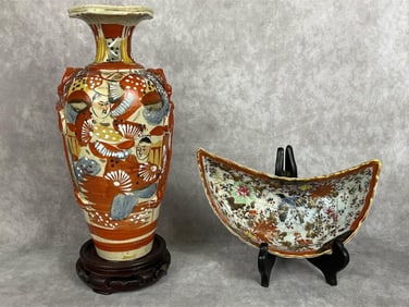 Japanese Satsuma Pieces