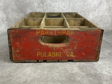 Pulaski Virginia Drink Crate