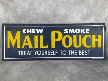 Mail Pouch Metal Sign