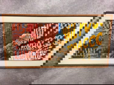 “Sign Painter?? 3D Art Mail Pouch Tobacco