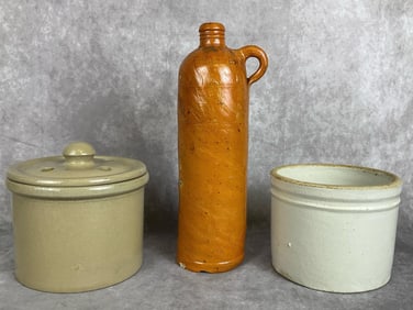 19th Century German Jug & Crocks