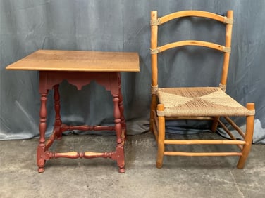 Handmade Table & Chair