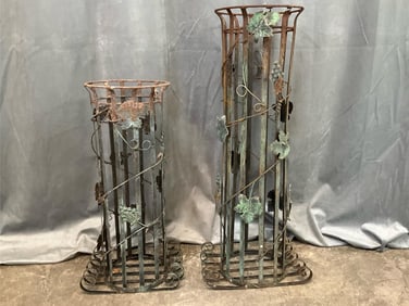 Wrought Iron Plant Stands