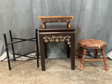 Asian Tables & Farmhouse Stools
