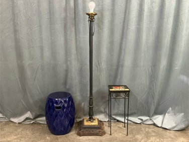 Cast Iron Lamp & More