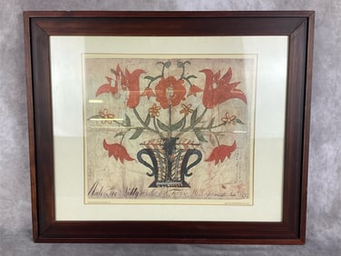 German Fraktur Print