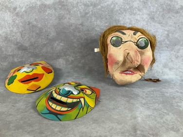 1920's Paper Masks