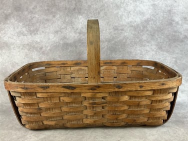 Antique Picnic Basket