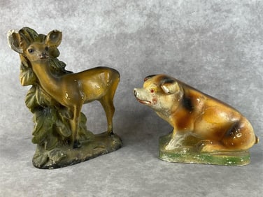 Chalkware Figures