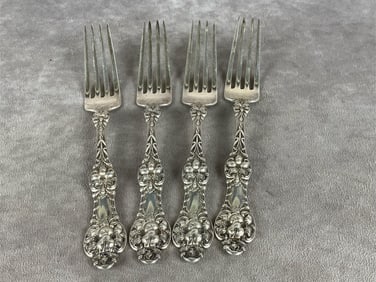 Alvin Sterling Silver Forks