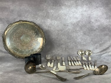 Plated Silver Dining Pieces