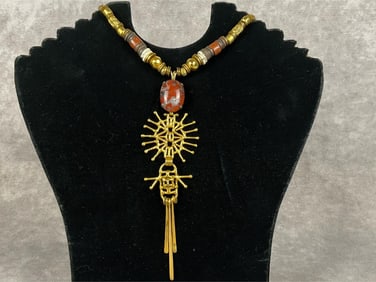 Tribal Influenced Costume Necklaces