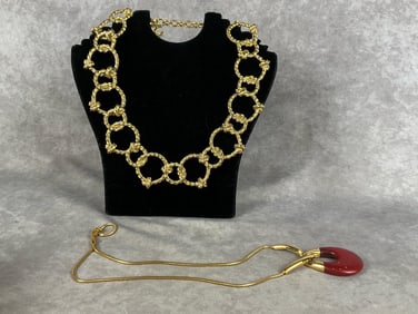Kenneth Jay Lane Nautical Knot Necklace
