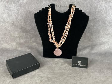 R.J. Graziano Austrian Crystal Necklace